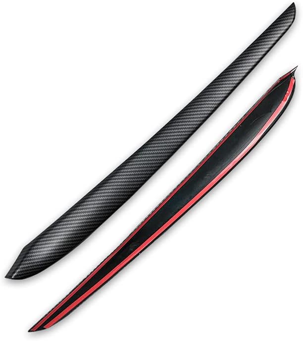 Carbon Fiber Pattern Dashboard Interior Panel Trim Cover Model 3 X341