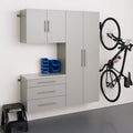 White 4 pc Storage Cabinet J2285