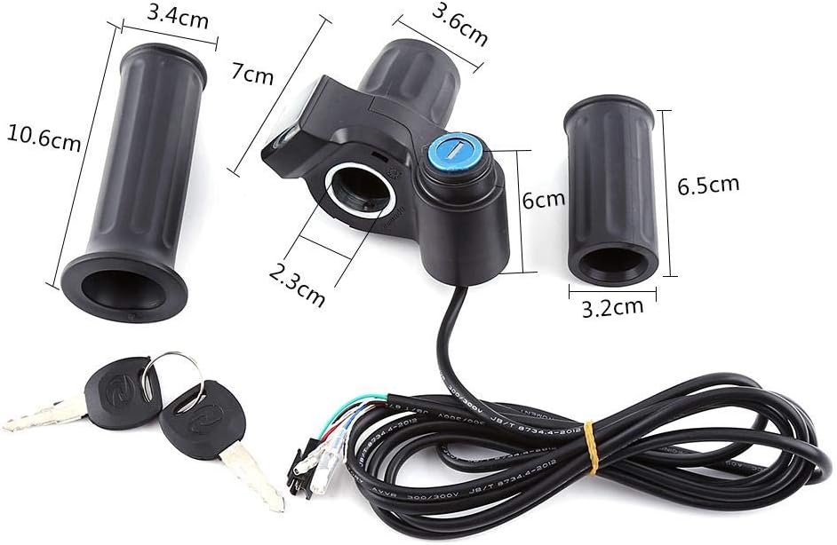 Electric Bike Half Wrist Throttle Grip Q5028