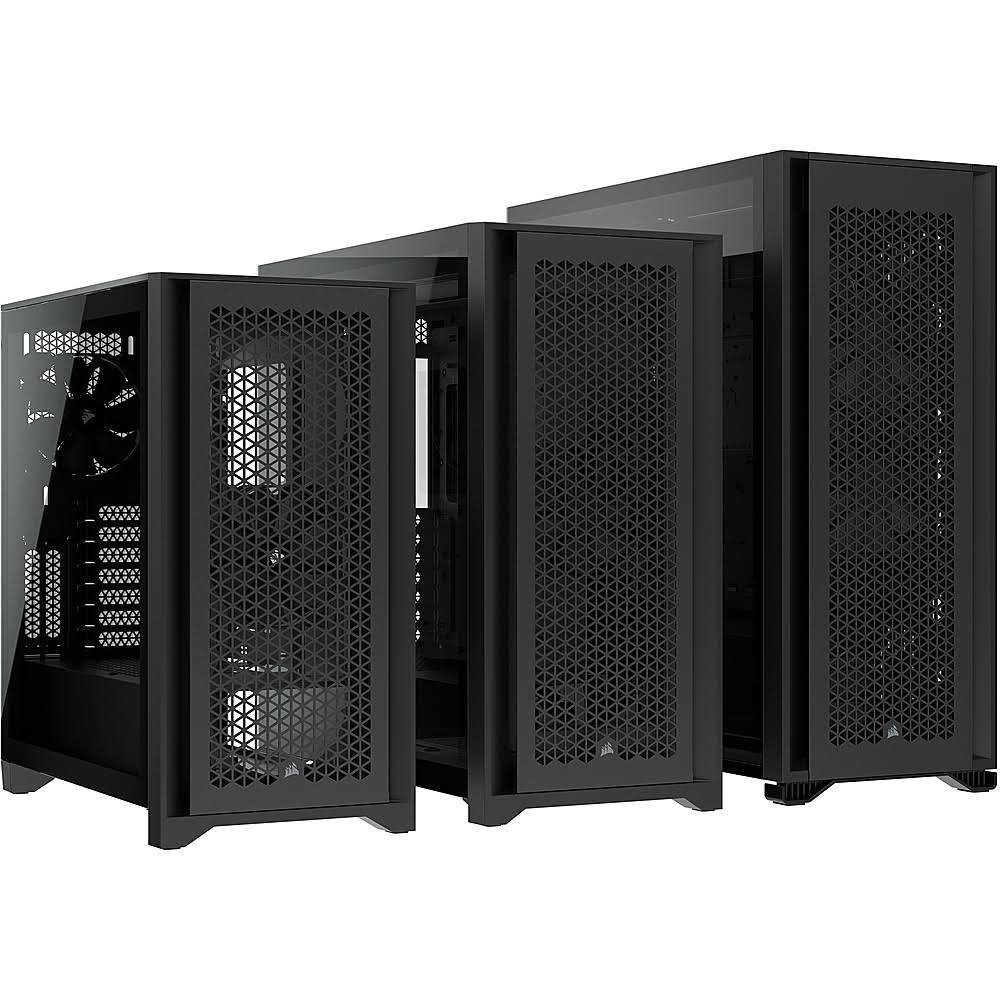 Black Full-Tower ATX PC Case B415758