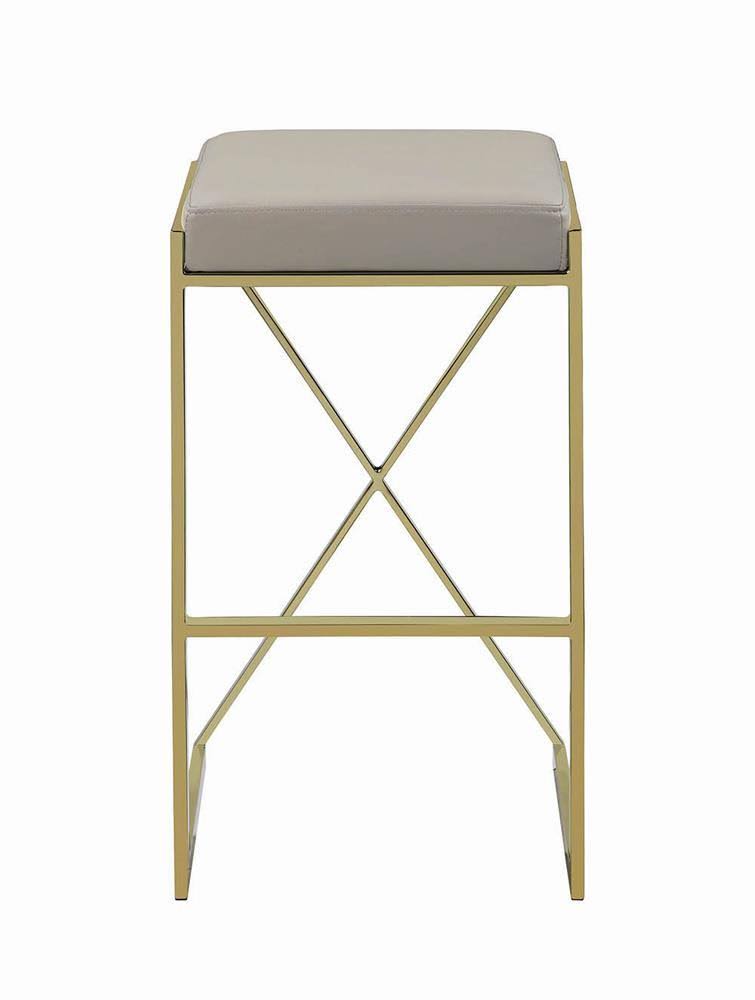 White Counter Height Stool N30011