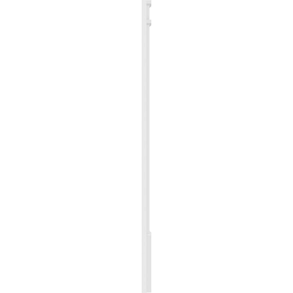 Raised Panel PVC Pilaster with Decorative Capital & Base (Pair) P887737