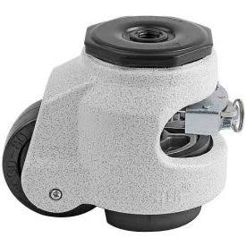 1100 lb. 63mm Nylon Swivel Stem Leveling Caster J653