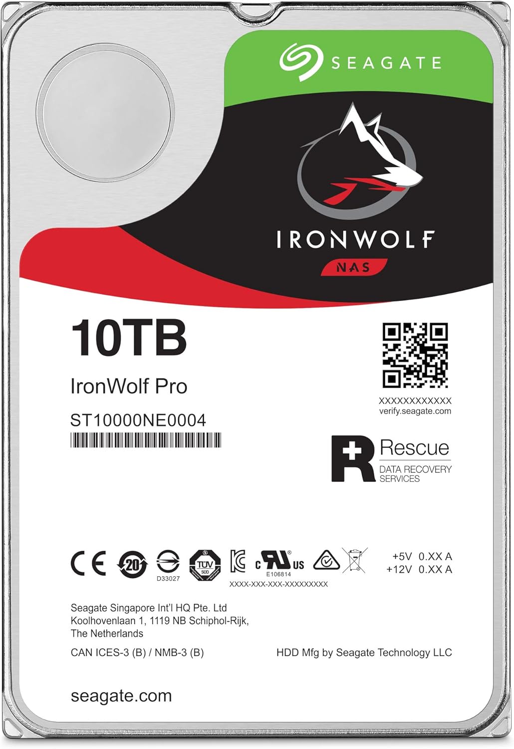 10TB 3.5 Inch SATA Internal Hard Drive G1668
