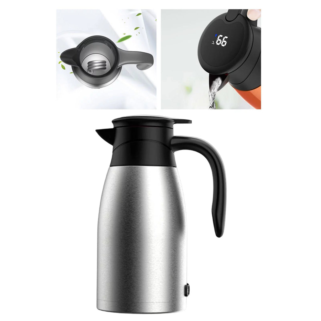 12V Portable Stainless Steel Car Kettle 1400ml X320