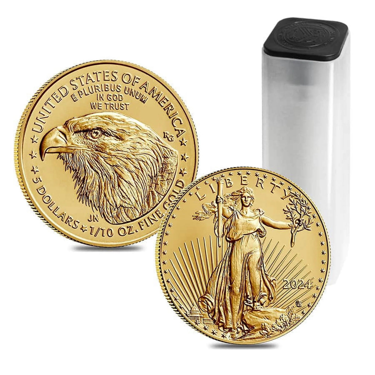 1/10 oz Gold American Eagle $5 Coin M731