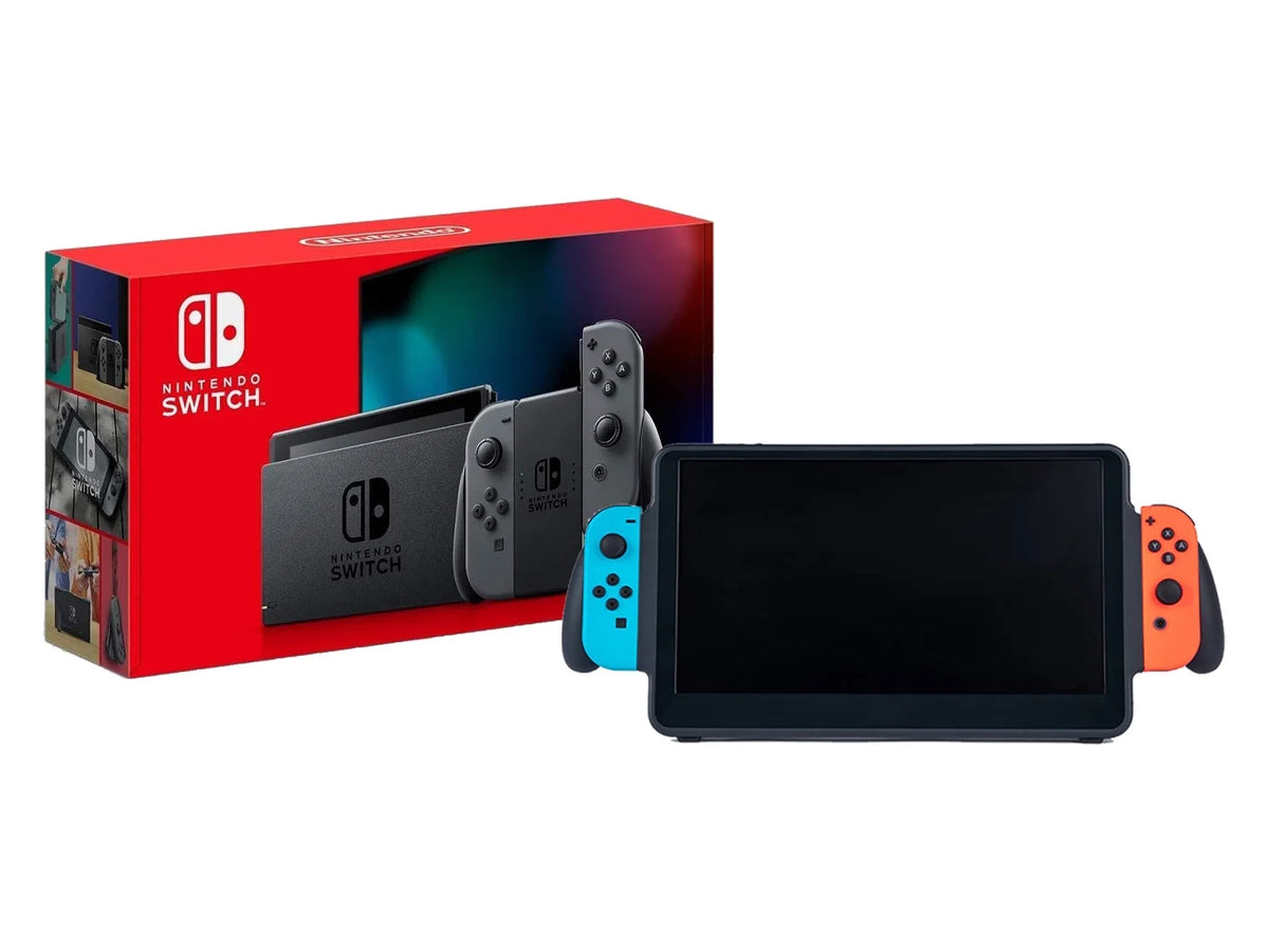 Switch 32GB Gray Joy-Con Gaming Monitor Bundle I805