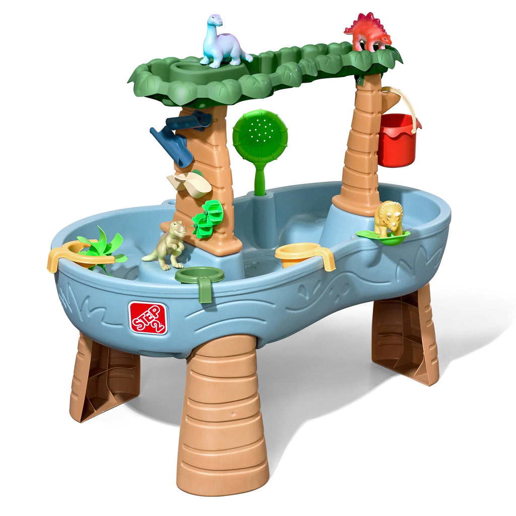 Gray Plastic Water Table with 13-piece Playset K989
