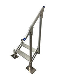Aluminum Dock Stairs 2 Step with 1 Handrail C864486