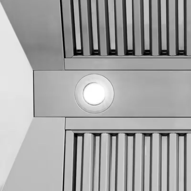 30 in. 400 CFM Ducted Wall Mount Range Hood in Stainless Steel D70612