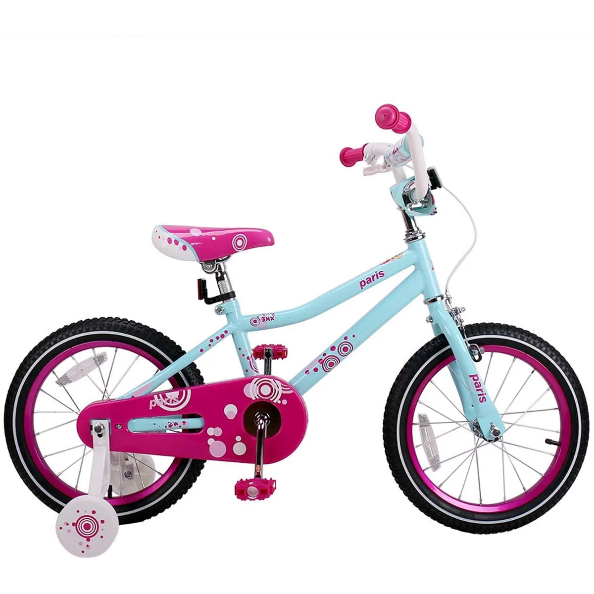 18 Inch Girls Training Wheel Bike E4079
