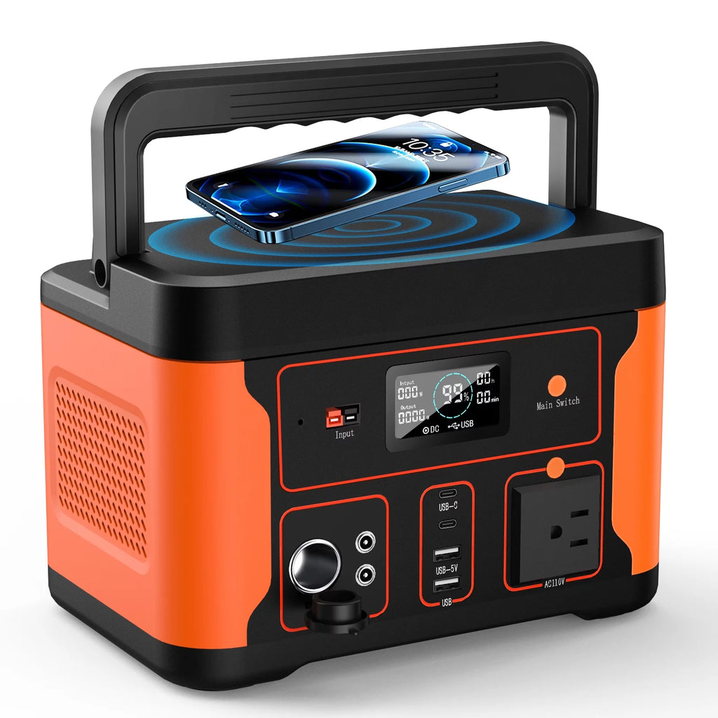 Portable Power Station 600W 550Wh LiFePO4 Battery Z23739