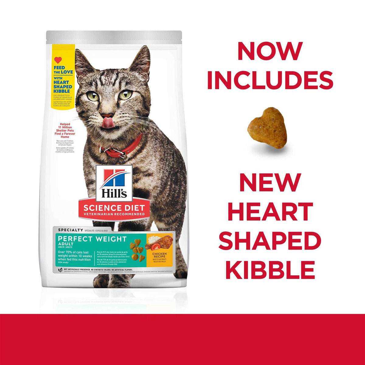 Adult Perfect Weight Cat Food A72976