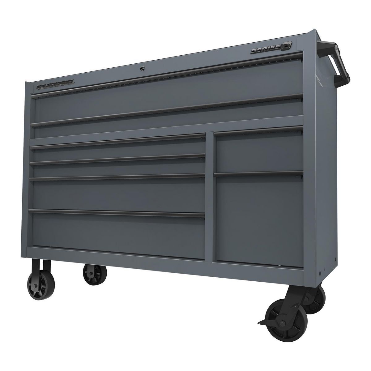 56 in. x 22 in. Red Roll Cab D83337
