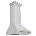 30 in. 400 CFM Ducted Wall Mount Range Hood in Stainless Steel D70612