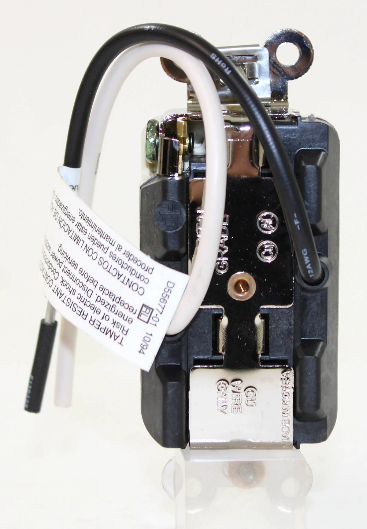 Ivory 15 A Receptacle D27932