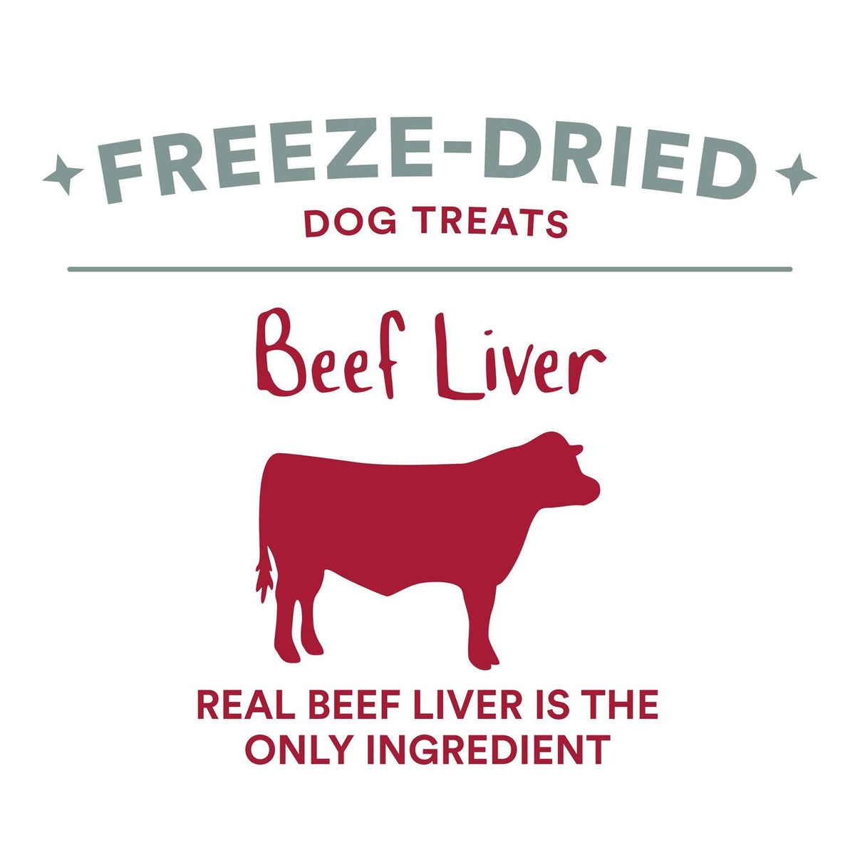 Beef Liver Freeze-Dried Dog Treats K9522