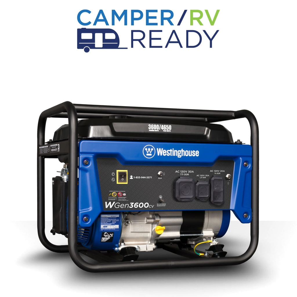 4650 Peak Watt Portable Gas Powered Generator F686027