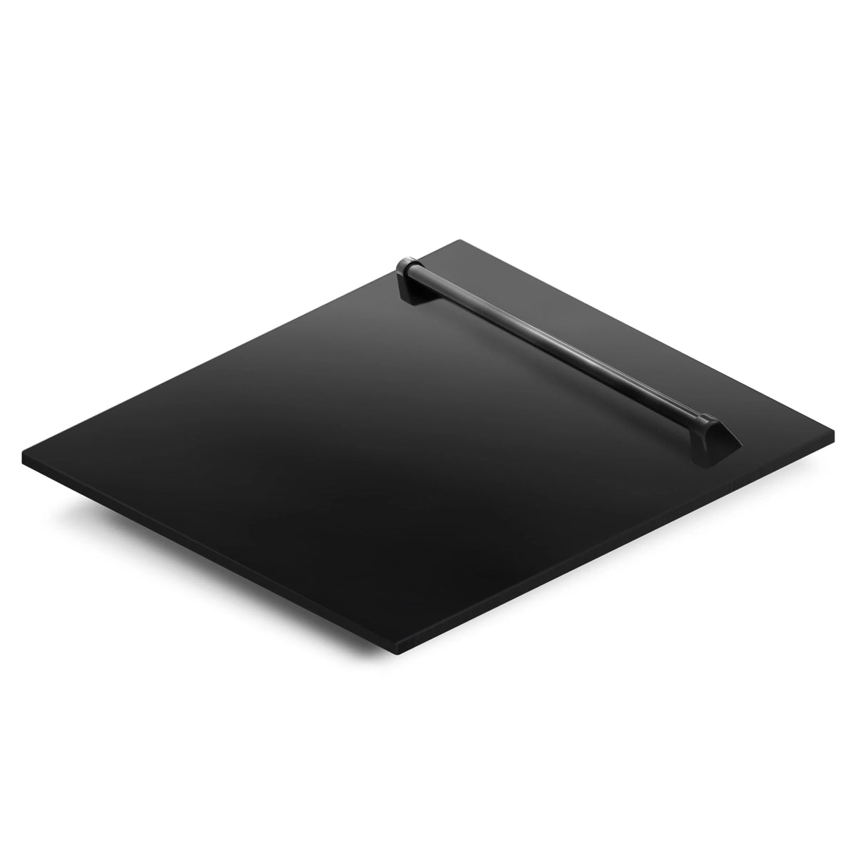 24 in. Black Stainless Steel Dishwasher Panel and Handle B286