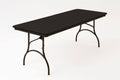 Black Rectangular Folding Table M695