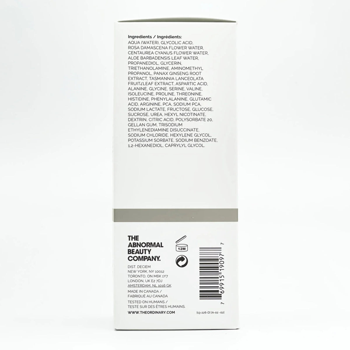Glycolic Acid 7% Toning Solution 8.11 fl oz B521029