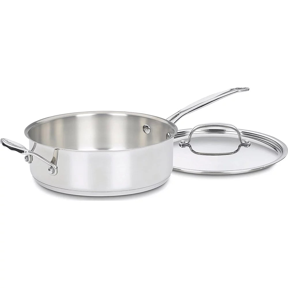 10 pc Stainless Cookware Set and 12 Piece Ceramic Coated Cutlery Set T65329