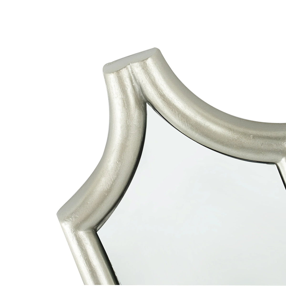 Silver Long Narrow Wall Mirror D980727