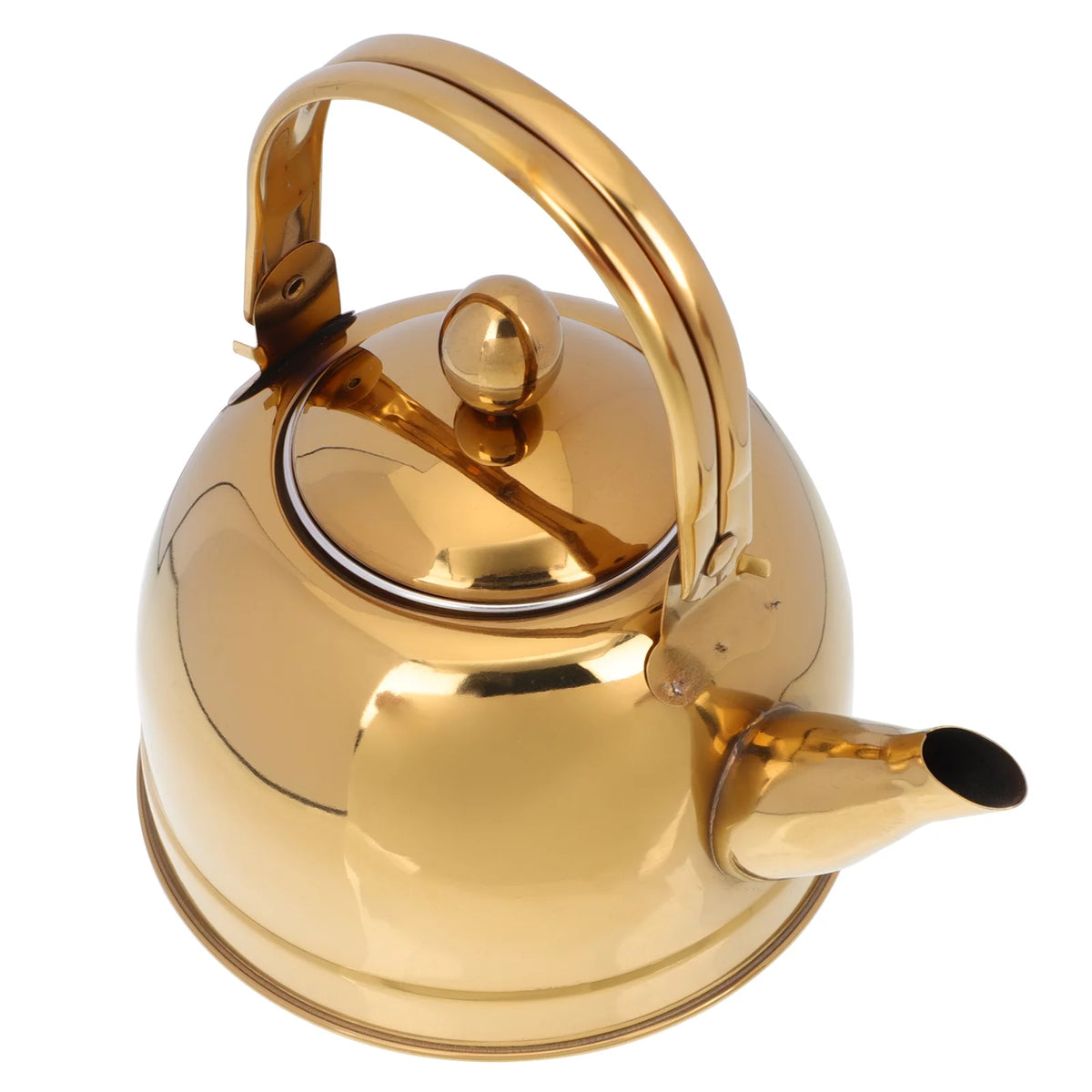 Stainless Steel Teakettle with Strainer D5632