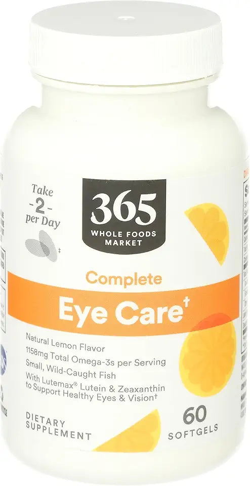 Omega Eye Care Lemon Flavor 60 ct Y616