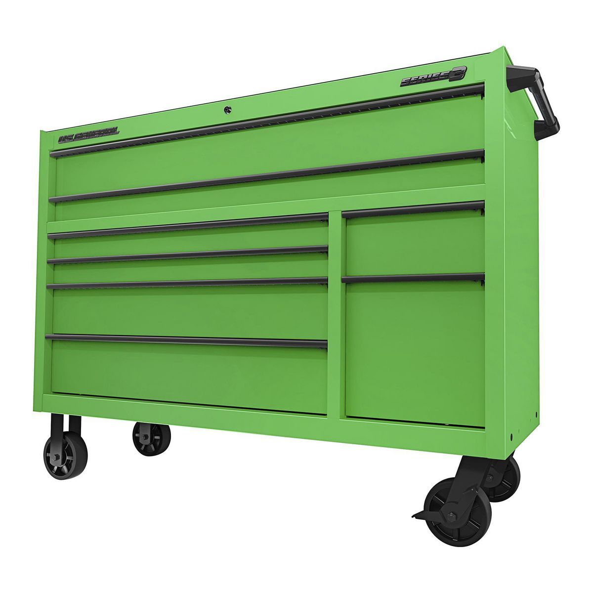 56 in. x 22 in. Red Roll Cab D83337
