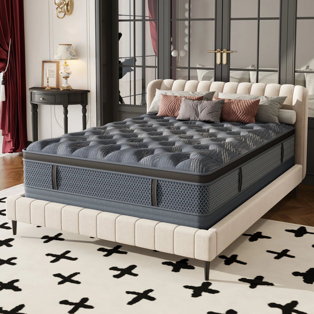 10 CertiPUR-US Certified Memory Foam Pocket Spring Hybrid Mattress S216