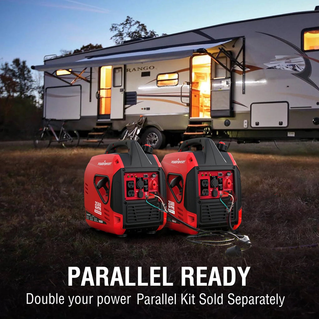 2580W Portable Gas Powered Inverter Generator with USB Outlet U863