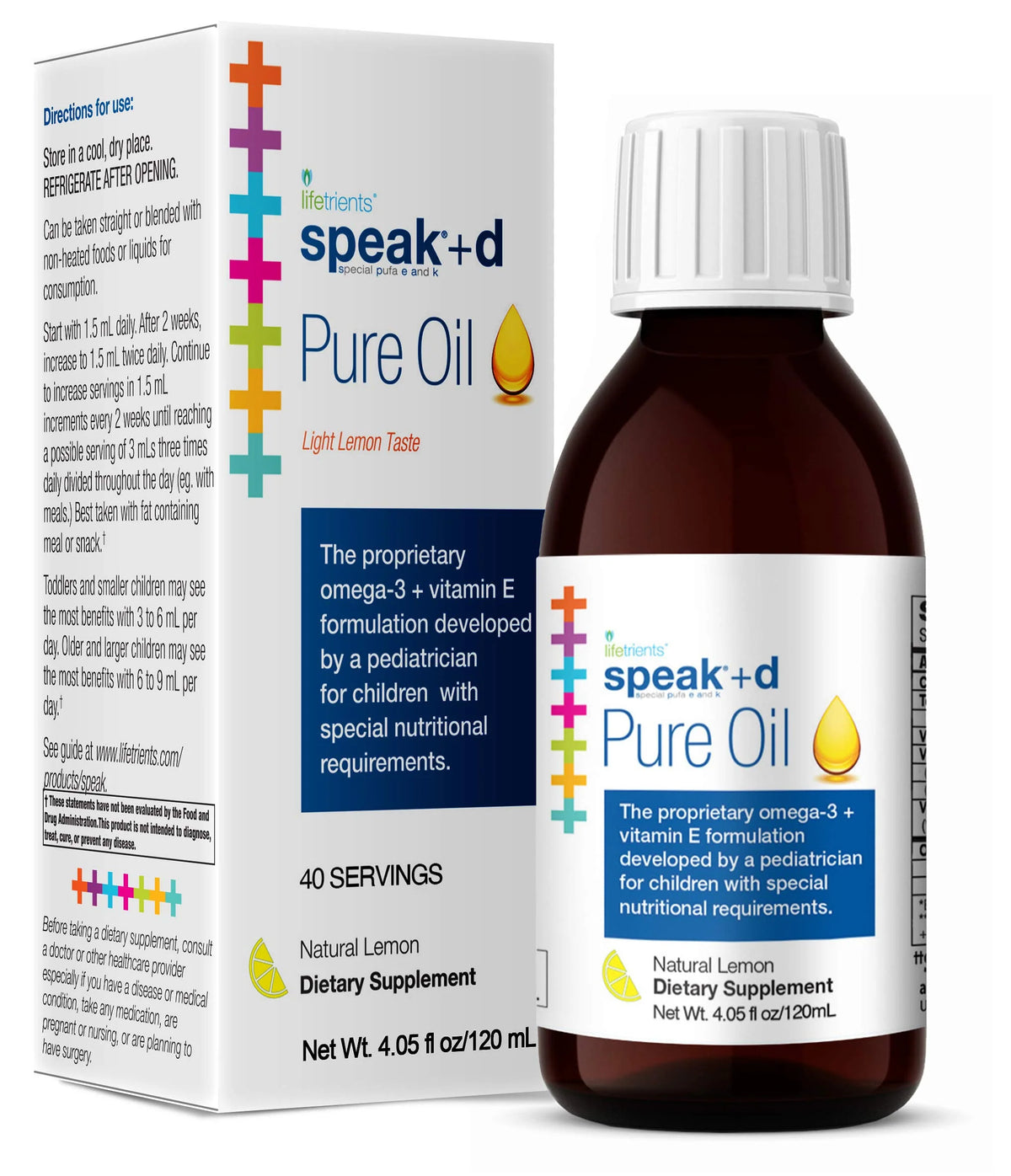 Natural Lemon Oil 4.05 oz with Omega-3 Vitamin E D & K X415736