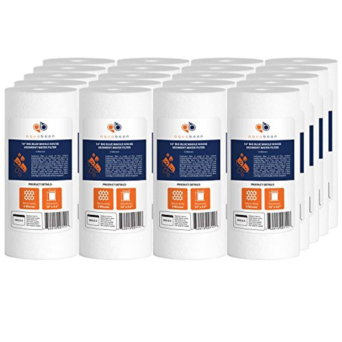 10 inch x 4.5 inch 5 Micron Sediment Water Filter A32611