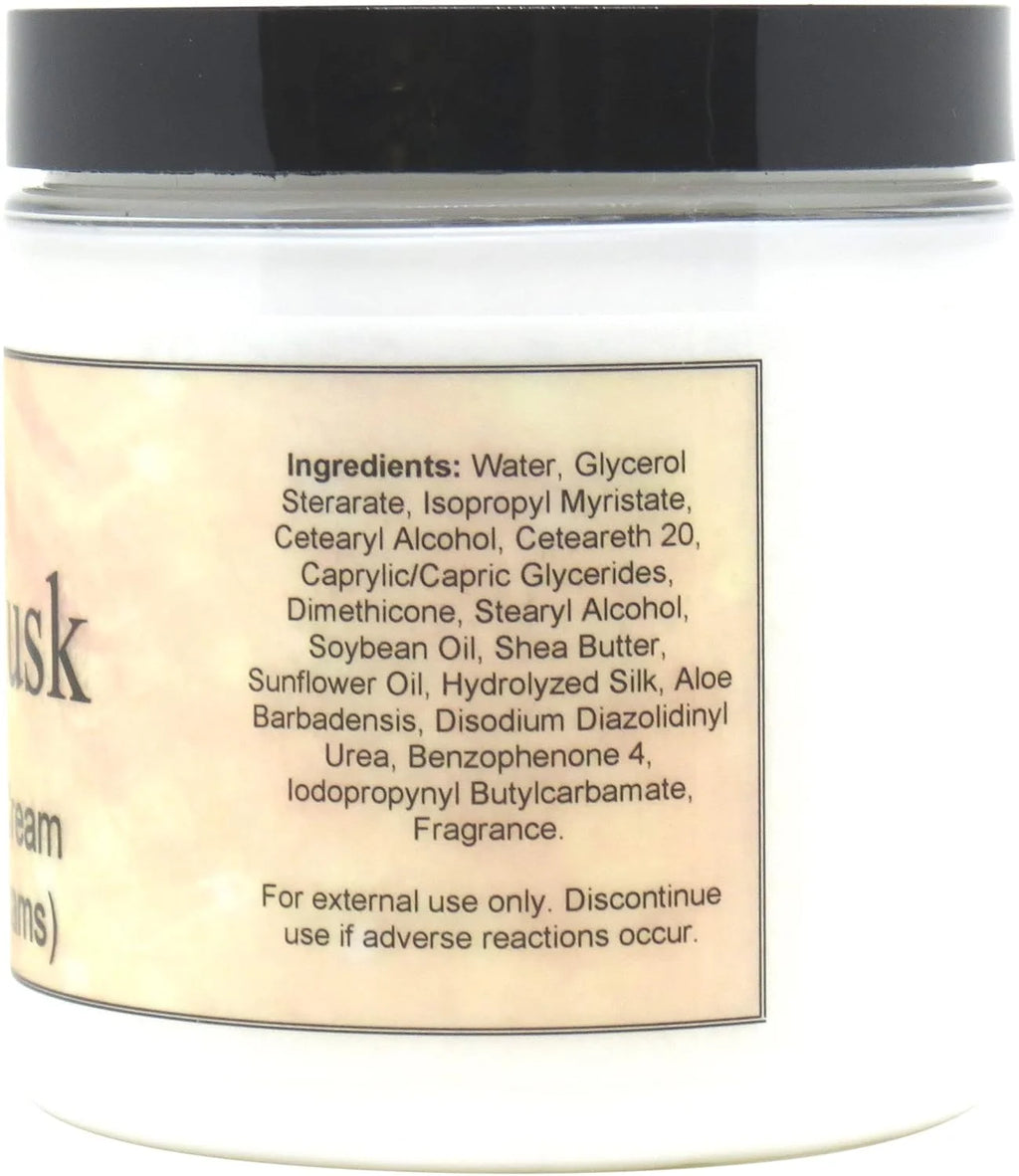 Vanilla Musk Silk 16 Oz Shea Butter Body Cream O21594