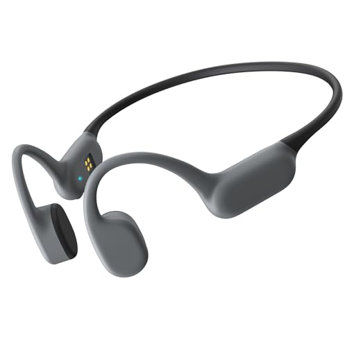 Bone Conduction Headphones, Bluetooth 5.4 Open Ear Headphones with Mic, IPX7 Waterproof Sport Headphones V55267