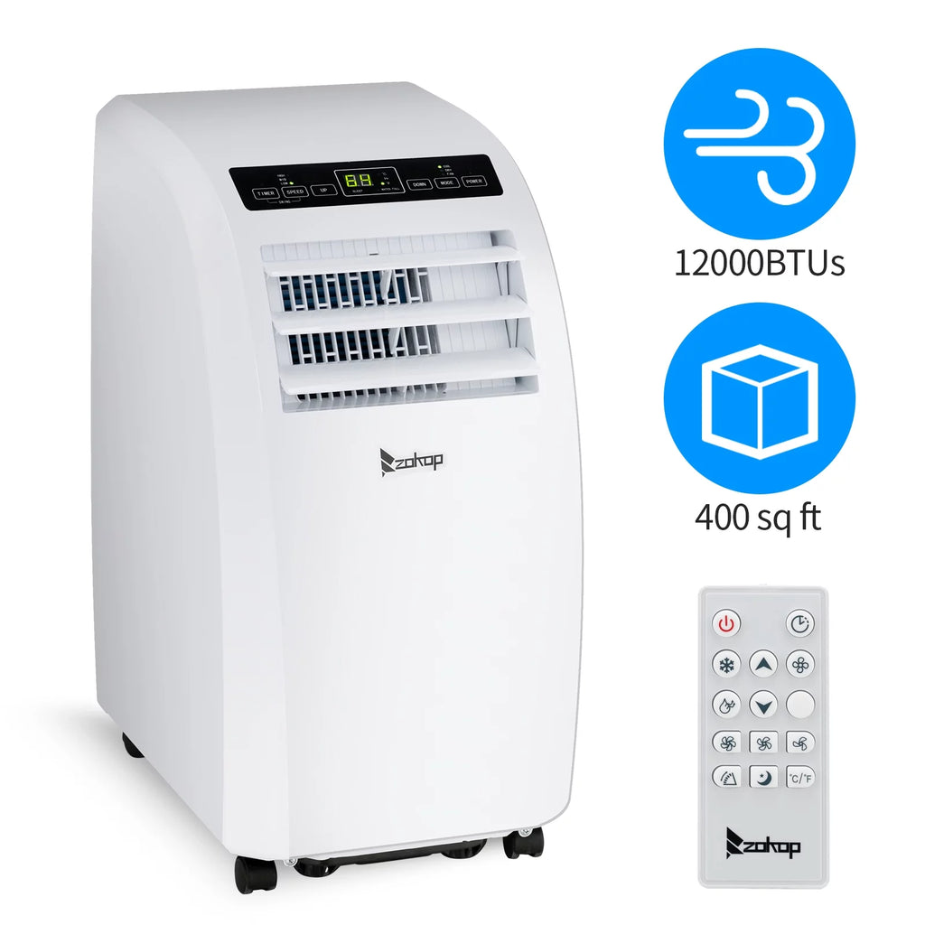 White Portable Air Conditioner F846