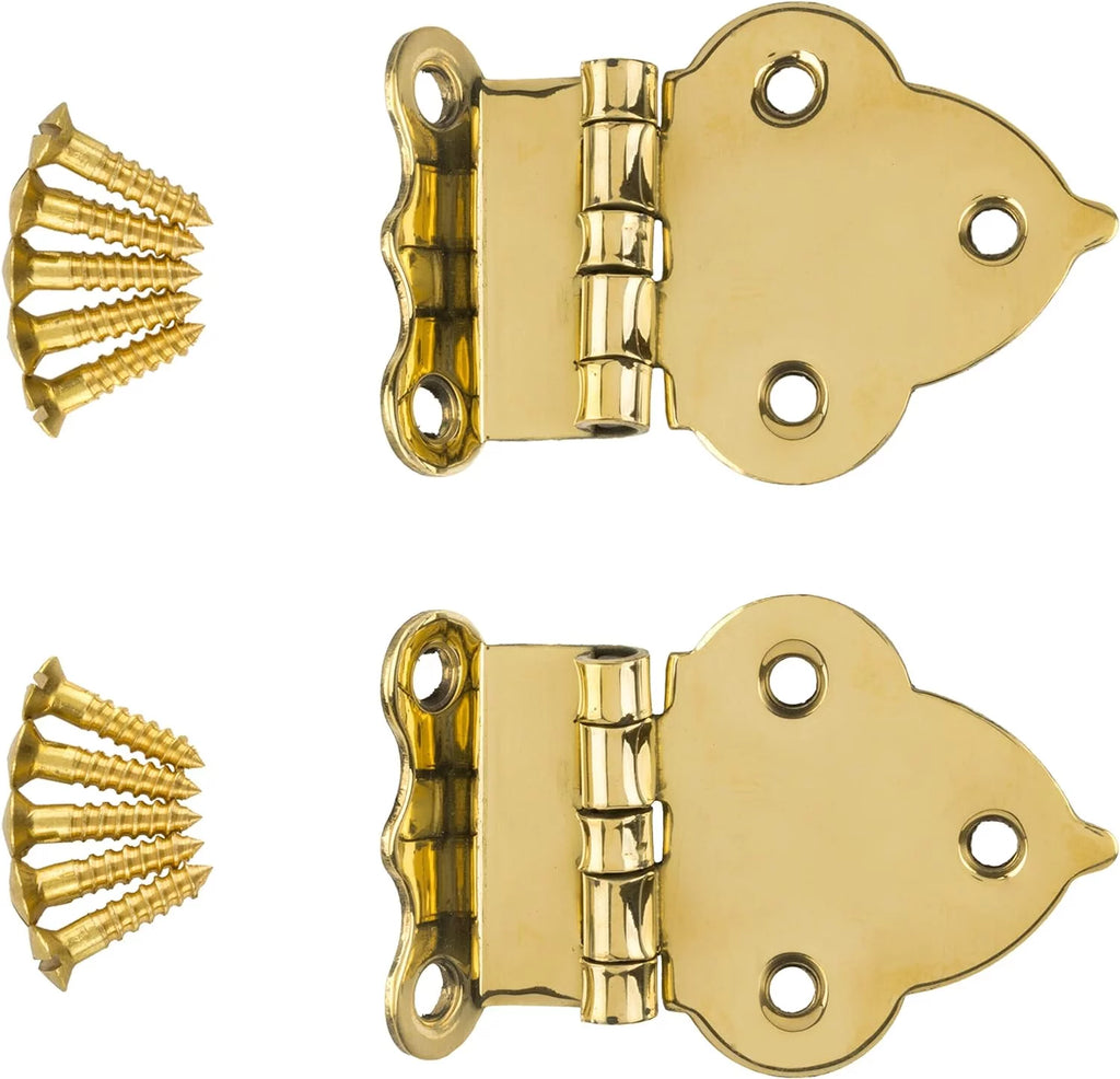 Solid Brass Offset Cabinet Hinges Pack Of 2 R772
