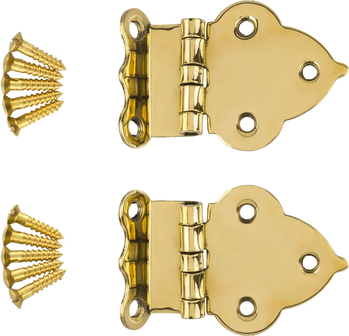 Solid Brass Offset Cabinet Hinges Pack Of 2 R772