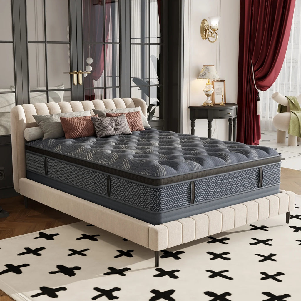 10 CertiPUR-US Certified Memory Foam Pocket Spring Hybrid Mattress S216