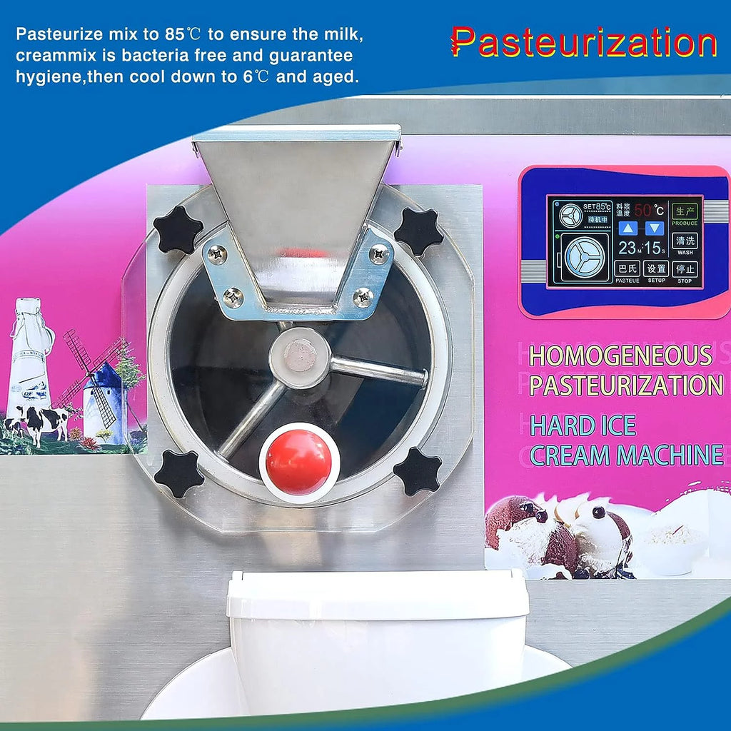 Commercial Gelato Hard Ice Cream Machine 9-11 Gal per Hour X1327