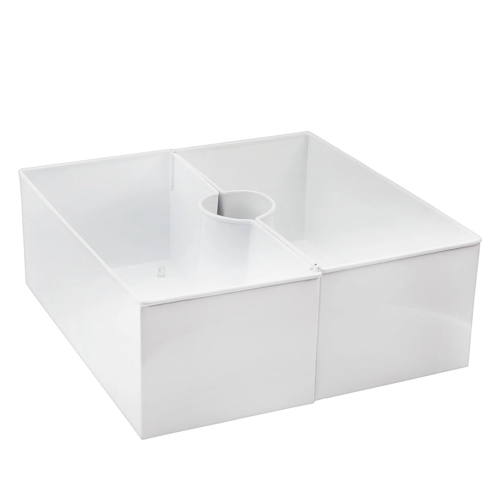 White Square Umbrella Planter H6096
