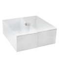 White Square Umbrella Planter H6096