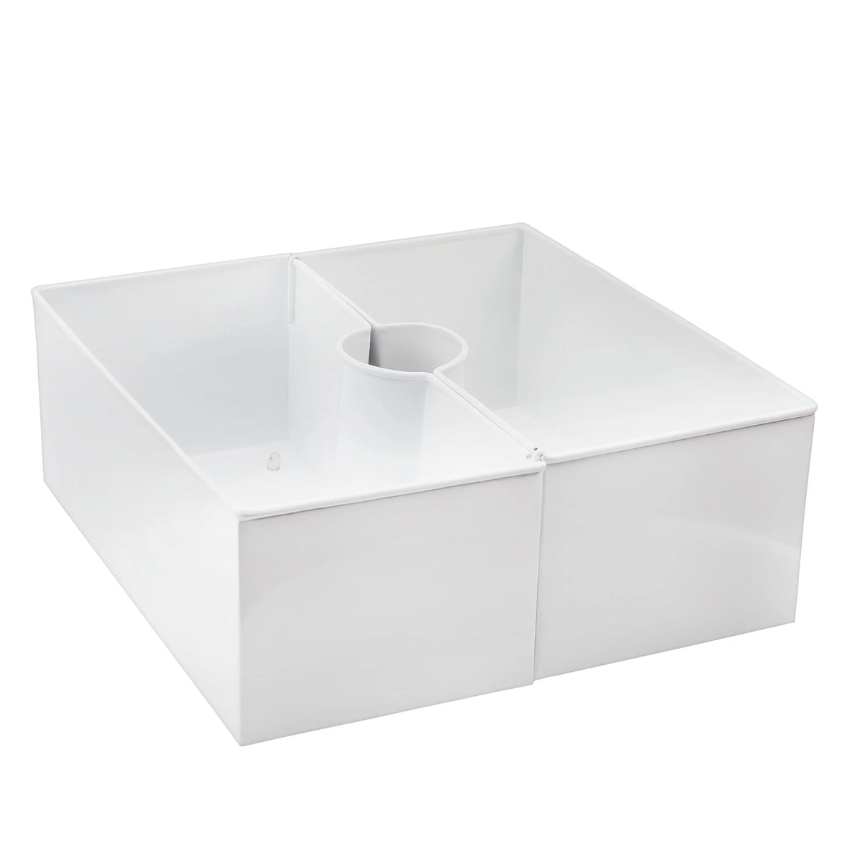 White Square Umbrella Planter H6096
