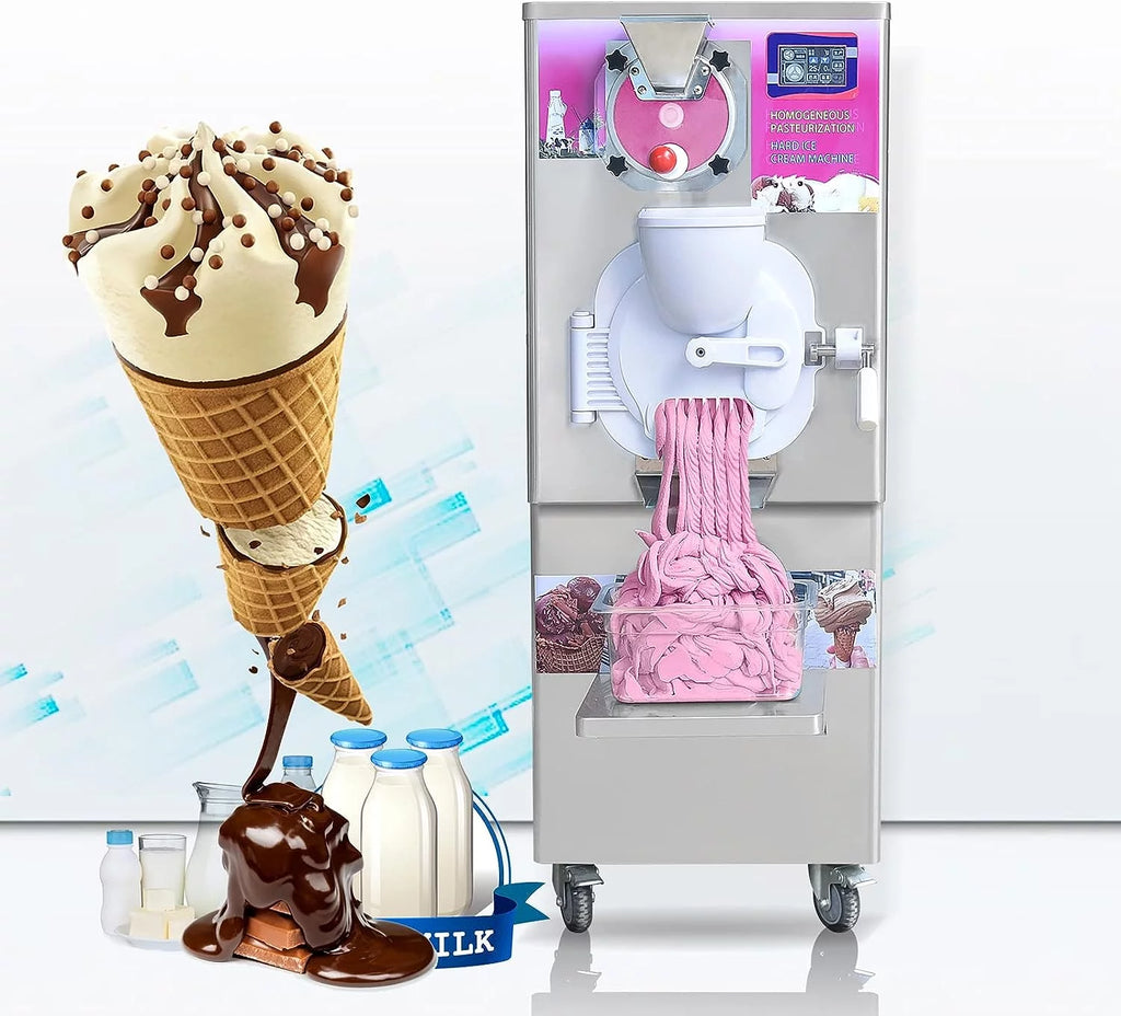 Commercial Gelato Hard Ice Cream Machine 9-11 Gal per Hour X1327