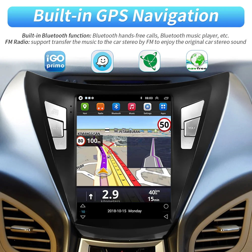 2G+64G 9.7'' Touchscreen Car Stereo Radio with Backup Camera H117