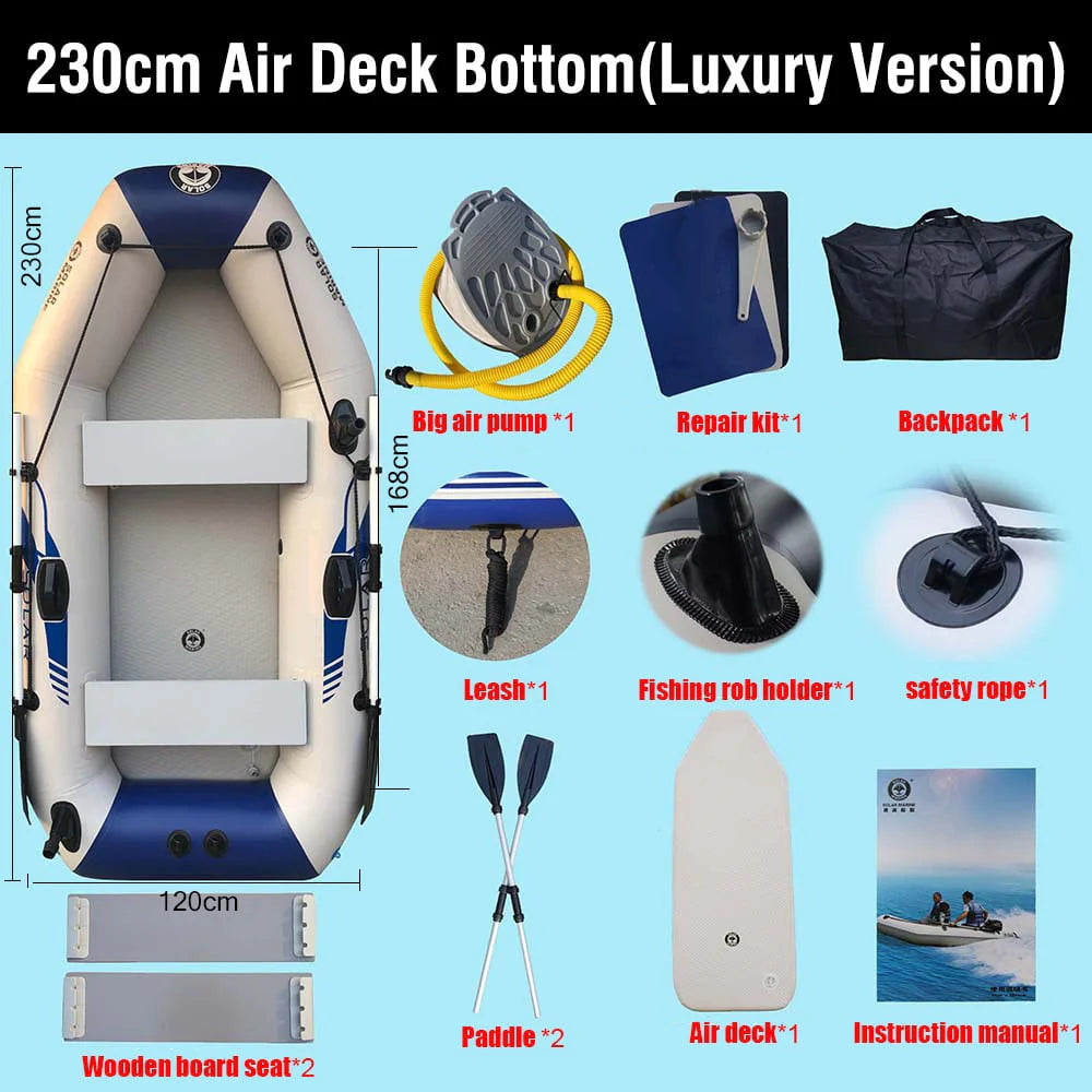3 Person PVC Inflatable Boat R952313
