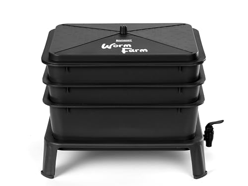 5-Tray Worm Compost Bin 53QT Indoor Outdoor N7015