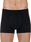 Washable Reusable Cotton Boxer Brief Underwear for Men Black Small P18052