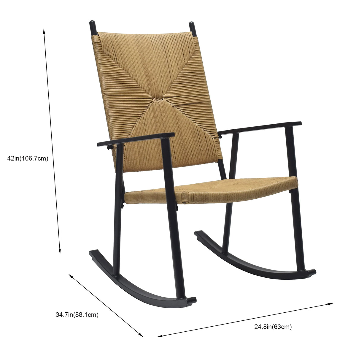 Outdoor Steel Rocking Chair K801